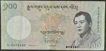 Load image into Gallery viewer, Bhutan 100 Ngultrum Banknote
