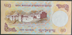 Bhutan 50 Ngultrum Banknote