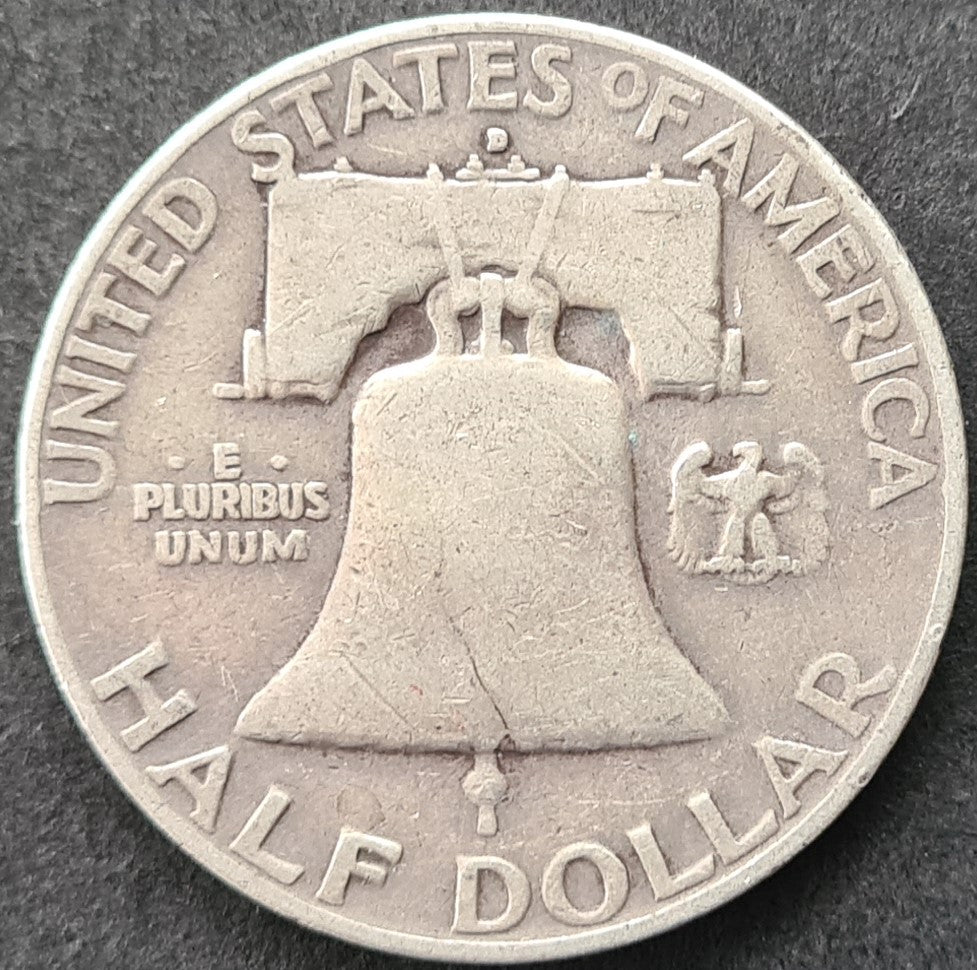 United States Half Dollar Franklin 1957 D