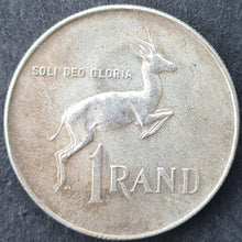 Load image into Gallery viewer, South Africa 1966 One Rand Silver Coin
