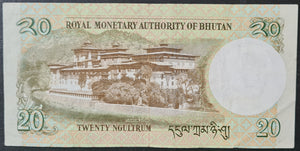 Bhutan 20 Ngultrum Banknote