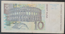 Load image into Gallery viewer, Croatia 10 Kuna Banknote
