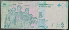 Load image into Gallery viewer, Argentina 5 Pesos Banknote
