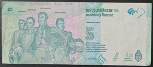 Argentina 5 Pesos Banknote