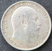 Load image into Gallery viewer, 1907 Great Britain King Edward VII One Shilling Coin
