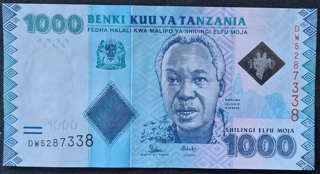 Tanzania 1000 Shillings Banknote