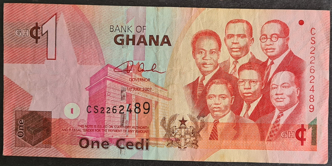 Ghana 1 Cedi Banknote