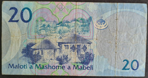 Lesotho 20 Maloti Banknote