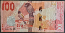 Load image into Gallery viewer, Seychelles 100 Rupees Banknote
