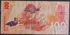 Seychelles 100 Rupees Banknote