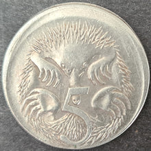 Load image into Gallery viewer, Australian Five Cent Error Coin Mis-Strike
