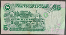 Load image into Gallery viewer, Malaysia 5 Ringgit Banknote
