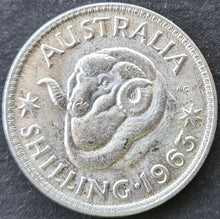 Load image into Gallery viewer, 1963 Australian Shilling  aUNC
