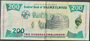 Swaziland 200 Emalangeni Banknote