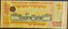 Load image into Gallery viewer, Bhutan 1,000 Ngultrum Banknote
