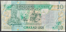 Load image into Gallery viewer, Malta 10 Liri Banknote
