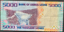 Load image into Gallery viewer, Sierra Leone 5000 Leones Banknote
