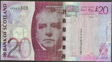 Load image into Gallery viewer, Scotland 20 Pounds Banknote (2007)
