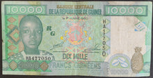 Load image into Gallery viewer, Guinea 10,000 Franc Banknote
