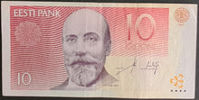 Load image into Gallery viewer, Estonia 10 Krooni Banknote
