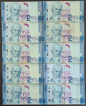 Load image into Gallery viewer, 10 x Costa Rica 2,000 Colones Banknotes
