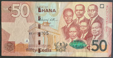 Load image into Gallery viewer, Ghana 50 Cedi Banknote
