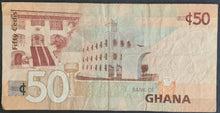 Load image into Gallery viewer, Ghana 50 Cedi Banknote
