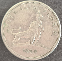 Load image into Gallery viewer, Australia One Florin 1954 Royal Visit
