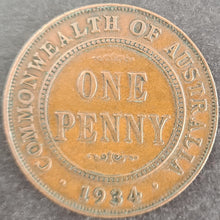 Load image into Gallery viewer, Australia 1934 Penny
