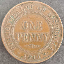 Load image into Gallery viewer, Australia 1911 Penny
