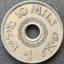 Load image into Gallery viewer, 1939 Palestine 10 Mils Coin
