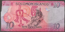 Load image into Gallery viewer, Solomon Islands 10 Dollars Banknote
