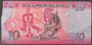 Solomon Islands 10 Dollars Banknote