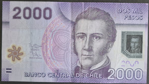 Chile 2,000 Pesos Banknote