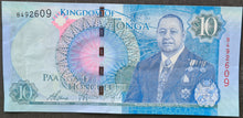 Load image into Gallery viewer, Tonga 10 Paanga Banknote
