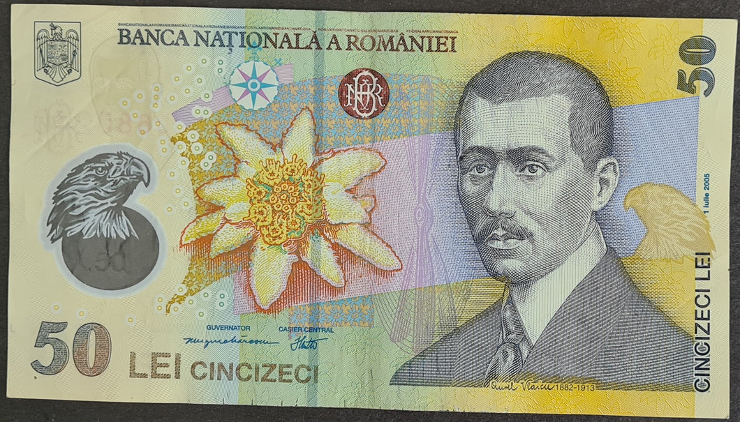 Romania 50 Lei Banknote