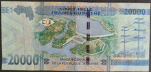 Load image into Gallery viewer, Guinea 20,000 Franc Banknote
