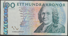 Load image into Gallery viewer, Sweden 100 Kronor Banknote
