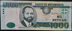 Mozambique 1000 Meticais Banknote