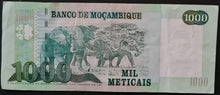 Load image into Gallery viewer, Mozambique 1000 Meticais Banknote
