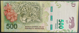 Argentina 500 Pesos Banknote