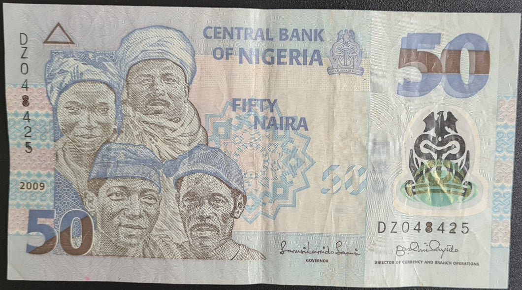 Nigeria 50 Naira Banknote