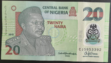 Load image into Gallery viewer, Nigeria 20 Naira Banknote
