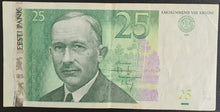 Load image into Gallery viewer, Estonia 25 Krooni Banknote
