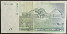 Load image into Gallery viewer, Estonia 25 Krooni Banknote
