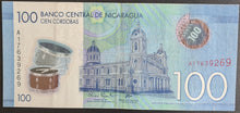 Load image into Gallery viewer, Nicaragua 100 Cordoba Banknote
