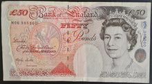 Load image into Gallery viewer, England 50 Pounds Banknote - Merlyn Lowther
