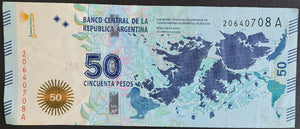 Argentina 50 Pesos Banknote