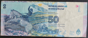 Argentina 50 Pesos Banknote