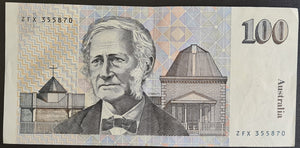 Australia 100 Dollar Banknote - Fraser/Higgins